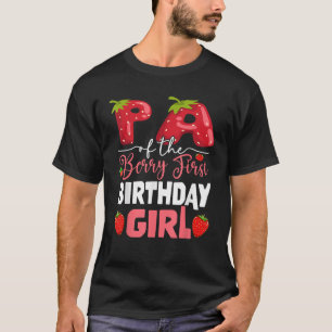 T-shirt Pa du Berry Premier anniversaire de la Fille frais