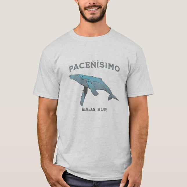 T-shirt Pacenisimo (Pacifique) Baja Sur Mexique (Devant)