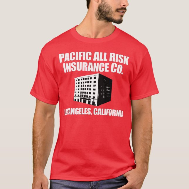 T-shirt Pacific All Risk Insurance Company (Devant)