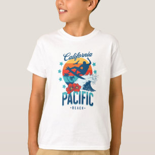 T-shirt Pacific Beach California surf