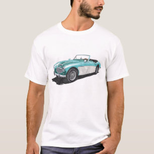 T-shirt 'Pacific Green' Austin Healey 100-6