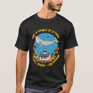 T-shirt Pacific Grove California Point Pinos Phare Wh