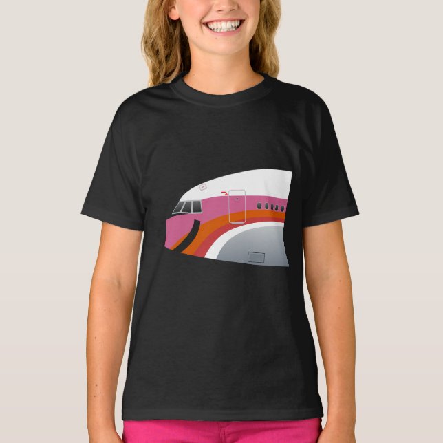 T-shirt Pacific Southwest Airlines Lockheed L-1011 Tristar (Devant)