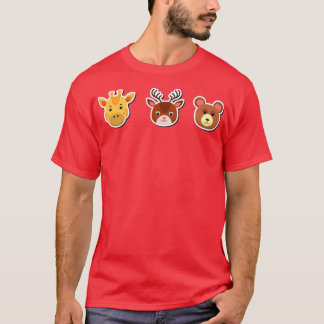 T-shirt Pack Animal Crocs Jibbitz 3Pack Animal 2