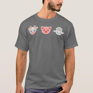 T-shirt Pack Animal Crocs Jibbitz 3Pack Animal 4