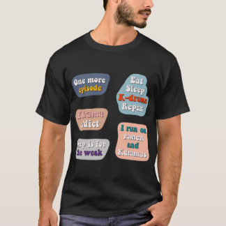 T-shirt Pack autocollant Kdrama