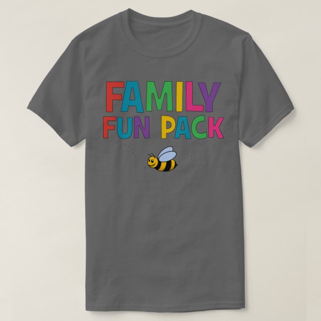 T-shirt Pack d'amusement famille YouTube  (Design devant)