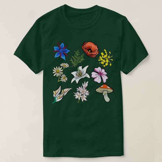 T-shirt Pack de fleurs SpiritFarer Spirit (Design devant)