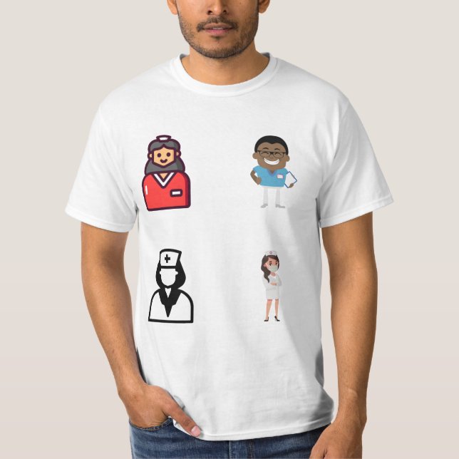 T-shirt  Pack - Ostomy Nurse (Devant)