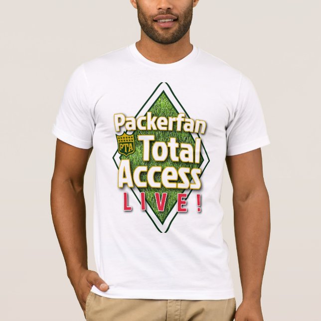 T-shirt Packers Total Access Live (Devant)