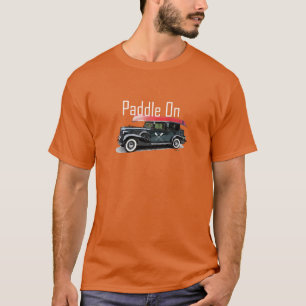 T-shirt Paddle On Classic Car esign - T-S Homme de Base Fo