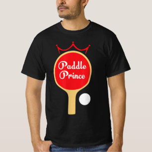 T-shirt Paddle Prince Ping Pong Amusant Table Tennis Gif