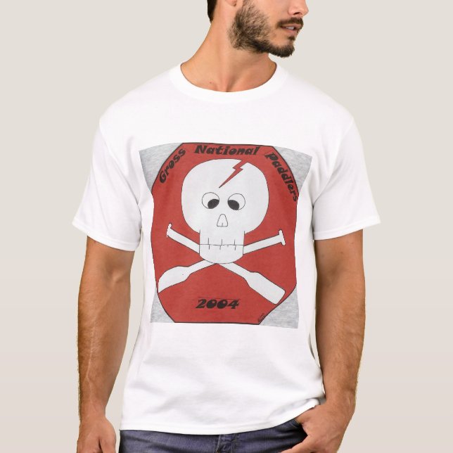 T-shirt paddlers nationaux bruts 2004 (Devant)