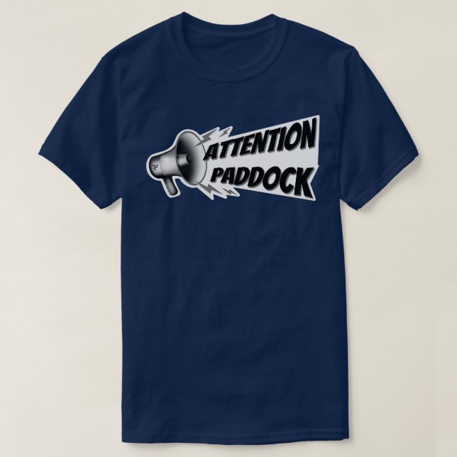 T-shirt Paddock d'attention 1 (Design devant)