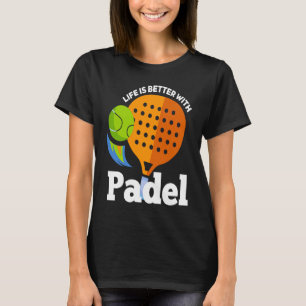 T-shirt Padel avec Padel Sport Padel