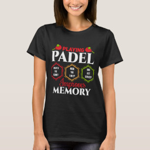 T-shirt Padel Padel améliore le lecteur de carte mémoire