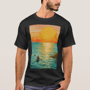 T-shirt Pagaie de l'heure dorée