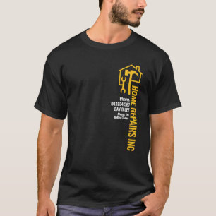 T-shirt Page d'accueil Handyman Tools Stripe