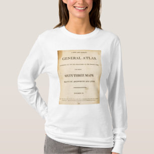 T-shirt Page titre nouvelle, atlas général élégant