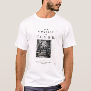 T-shirt Page titre pour "l'odyssée" par Homer