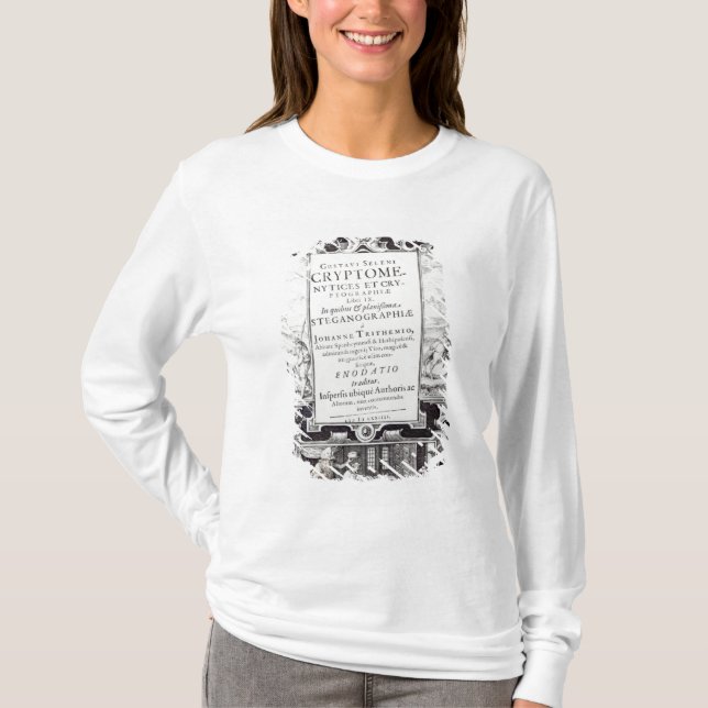 T-shirt Page titre pour réserver 9 (Devant)