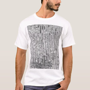 T-shirt Paillettes d'argent, arrière - plan glamour sans s