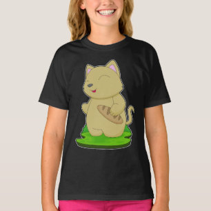 T-shirt Pain de chat