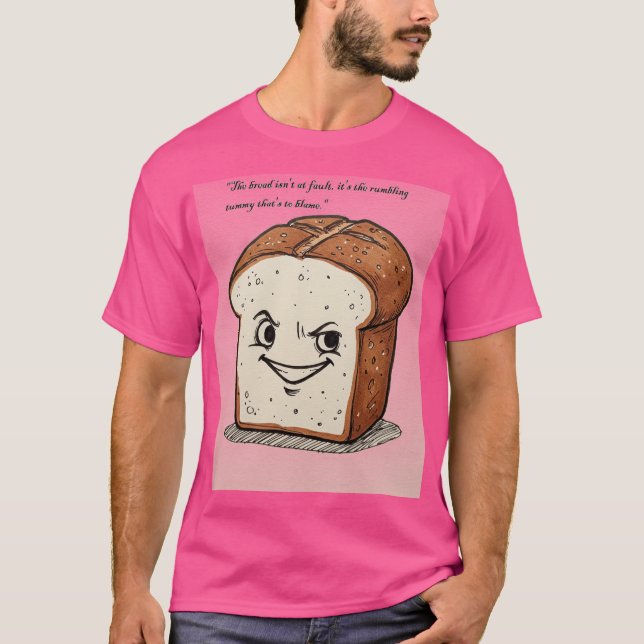 T-shirt Pain de Doodle - "Pas ma faute !" Maquette (Devant)