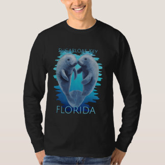 T-shirt Pain de sucre Key Florida Vacances Cute Manatees M