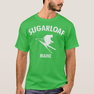 T-shirt Pain de sucre Ski Ski Maine Cadeau