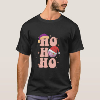 T-shirt Pain d'épice Arbre de Noël Santa Hat Funny Famille