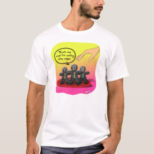 T-shirt Pain d'épice avec la chemise d'attitude