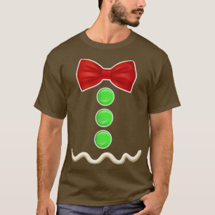 T-shirt Pain d'épice Homme Costume Enfants Funny Cookie Ch