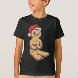 T-shirt Pain d'épice homme Noël Gamer