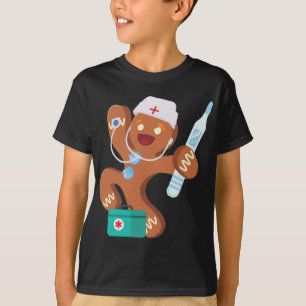 T-shirt Pain d'épices Cookies de Noël Costume de cuisine