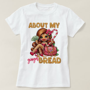 T-shirt Pain d'épices Diva Drôle Noël urbain