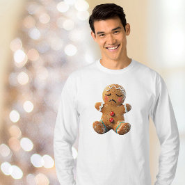 T-shirt Pain d'épices existentiel biscuit Tee Homme