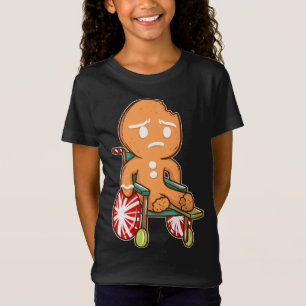 T-Shirt Pain d'épices Homme drôle Noël Oh Snap Cadeau