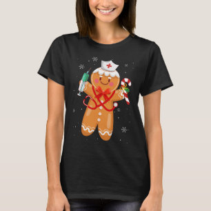 T-shirt Pain d'épices Noël Cookies de Noël Pâtisserie Infi
