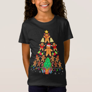 T-Shirt Pain d'épices sapin de Noël Xmas PJ's Pyjamas