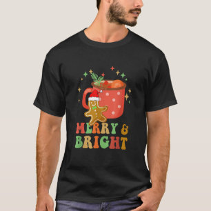 T-shirt Pain d'épices super Joyeux Bright Noël Mignonne Sa