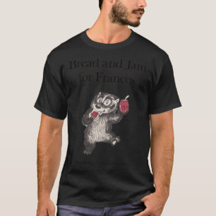 T-shirt Pain et confiture pour frances Couverture Vintage 
