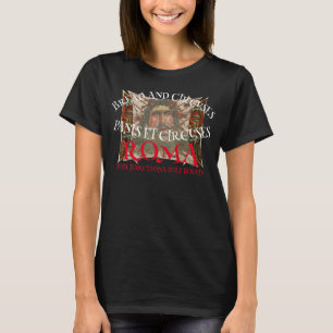 T-SHIRT PAIN ET JEUX ROMA BARCELONE BERLIN MT
