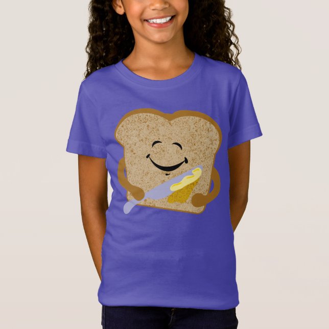 T-Shirt Pain grillé et beurre (Devant)