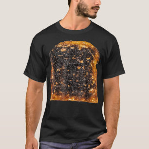 T-shirt Pain Toast Brûlé Correspondant Costume d'Halloween