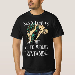 T-shirt Pains Trump Saumon de l'Alaska Zinfandel & Femmes 