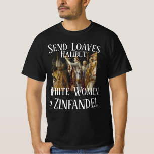 T-shirt Pains Trump Saumon de l'Alaska Zinfandel & Femmes 