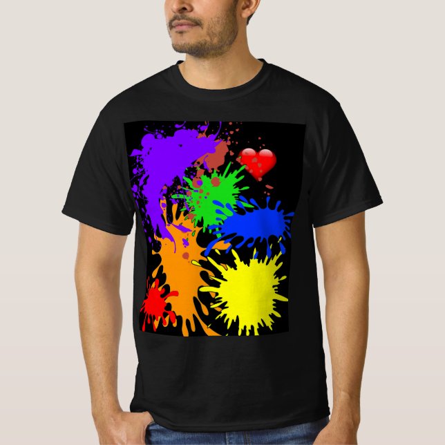 T-shirt Paint (Devant)