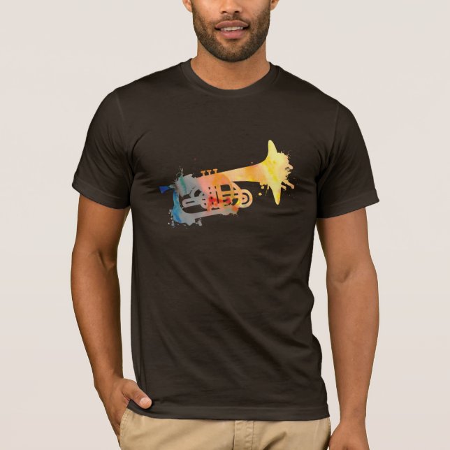 T-shirt Paint Splat Mello (Devant)