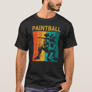 T-shirt Paintball Ancien